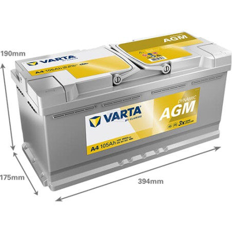 Batterie VARTA 605901095