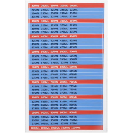 Étiquette de dosage HYPRO 60300008SP
