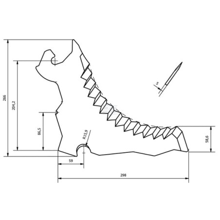 Couteau PÖTTINGER 653408314N