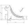 Couteau PÖTTINGER 653408314N