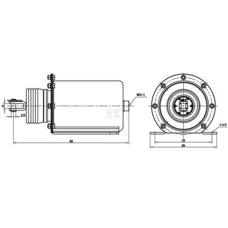 Vérin à piston UNIVERSEL 7030150000
