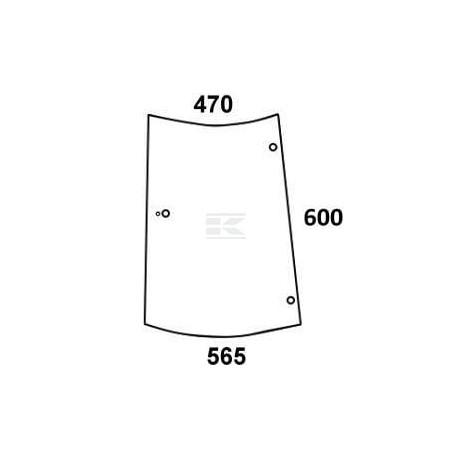 Fenêtre latérale gauche UNIVERSEL 716810040421N