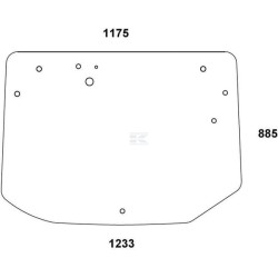 Vitre UNBRANDED 737812050080N