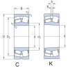 Roulement à rouleaux côniques SKF 750022320