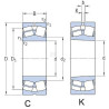 Roulement à rouleaux côniques SKF 750022320