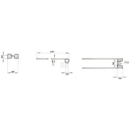 Dent de pirouette BRAUN 753003101N
