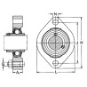 Logement de palier SKF 7500FYTF504
