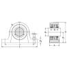 Palier complet SKF 7500SYNT50L