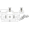 Porte-anneau zingué UNIVERSEL 778100KR