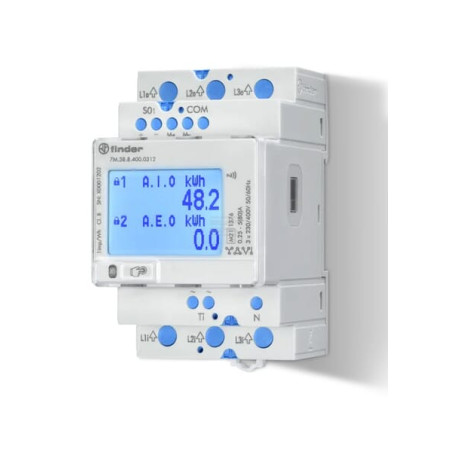 Compteur d'énergie FINDER 7M3884000112