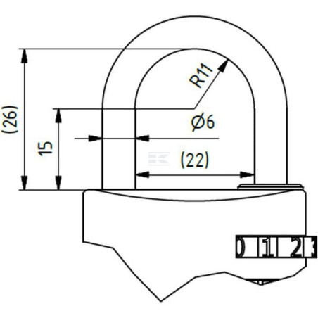 Dispositif anti-vol WALTERSCHEID 8005662