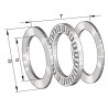 Roulement à rouleaux INA/FAG 81103TV