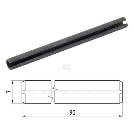 Goupille cylindrique UNIVERSEL 8752790