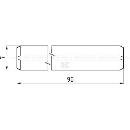 Goupille cylindrique UNIVERSEL 8752790