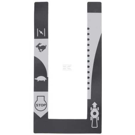 Marque d'accélérateur HONDA 87532VE0J50