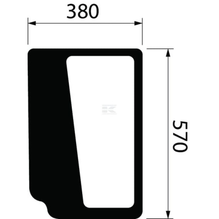 Verre NEW HOLLAND 84396392