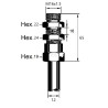 Raccord droit WABCO 8938212340