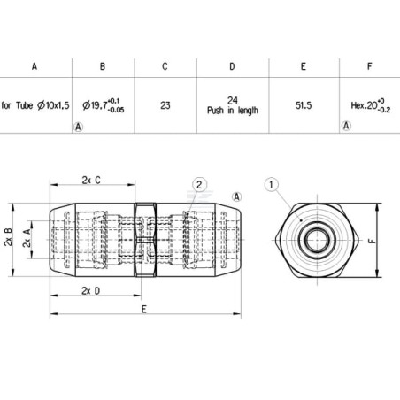 Raccord WABCO 8938039910