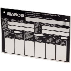 Étiquette WABCO 8991446304