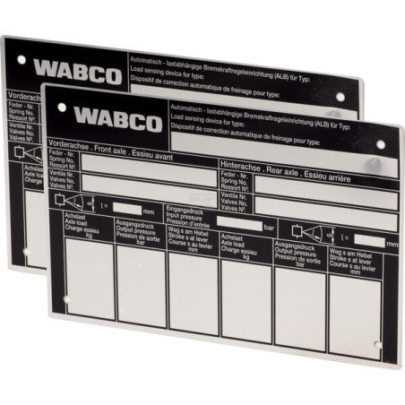 Étiquette WABCO 8991446304
