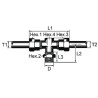 Raccord à visser WABCO 8938504600