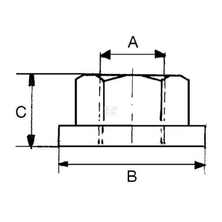 Écrou ADR 9RD24B210