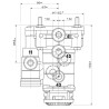Commande de remorque WABCO 9730090100