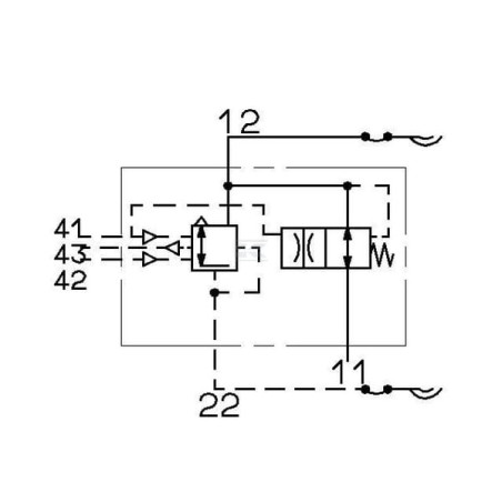Commande de remorque WABCO 9730090100
