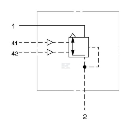 Commande de remorque WABCO 9730020700
