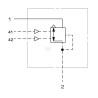Commande de remorque WABCO 9730020700