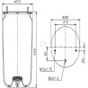 Ressort WABCO 9518147080
