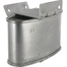 Pot d'échappement CASTELGARDEN 1827500030 - 182750003/0