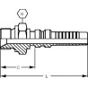 Raccord à sertir ALFAGOMMA AGRH3220G2