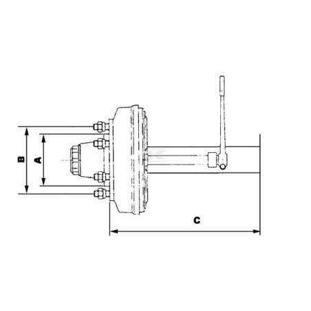 Essieu ADR A606402501600E