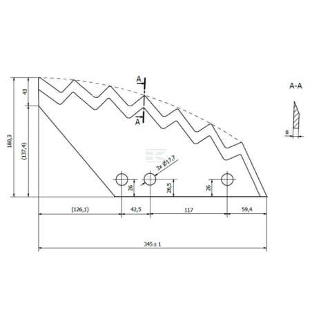 Lame KUHN A5375580N