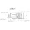 Adaptateur FASTER AD08NVFFFHM
