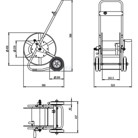 Dévidoir ALBA-KRAPF AKS11454
