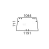 Vitre JOHN DEERE AL70094
