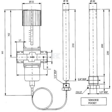 Interrupteur EMMEGI AVTA25