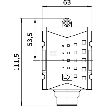 Distributeur UNIVERSEL AVG12I2516PB2