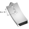 Pointe de cultivateur AGRICARB BDU0701