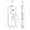 Vanne à guillotine MZ ARZO0100125000
