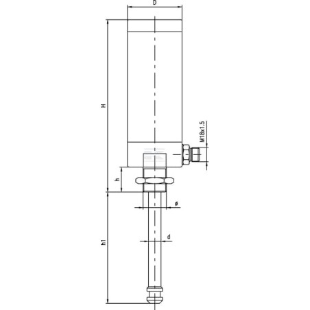 Vérin hydraulique MZ ARZO0505200000