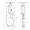 Vanne à guillotine MZ ARZO0102150000