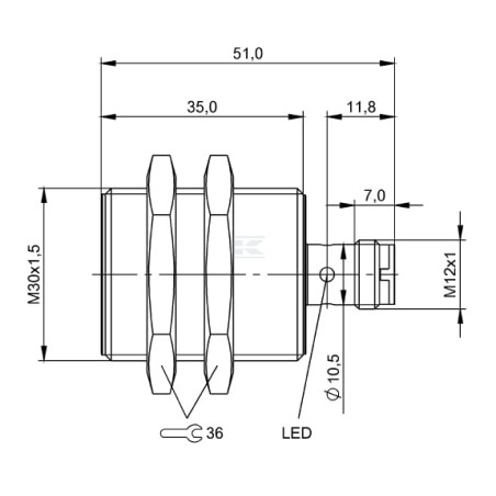 Détecteur de proximité BALLUFF BES03KL