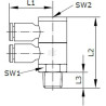 Raccord UNIVERSEL BC2S618P