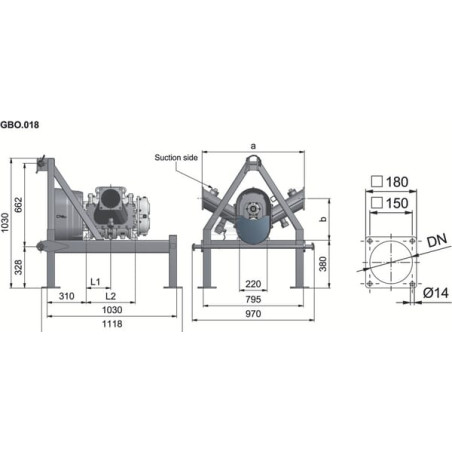 Pompe à lobes VOGELSANG APK0000122