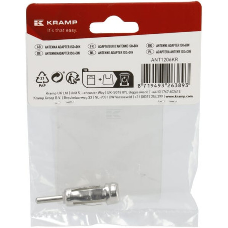 Adaptateur d'antenne UNIVERSEL ANT1206KR