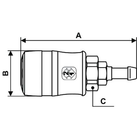 Accouplement PREVOST ASG061808P001