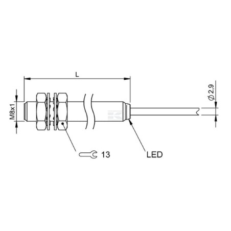 Détecteur de proximité BALLUFF BES002W